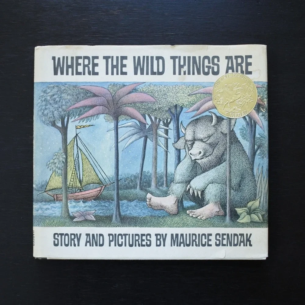 Vintage 1974 Hardcover Reprint Where The Wild Things Are by Maurice Sendak